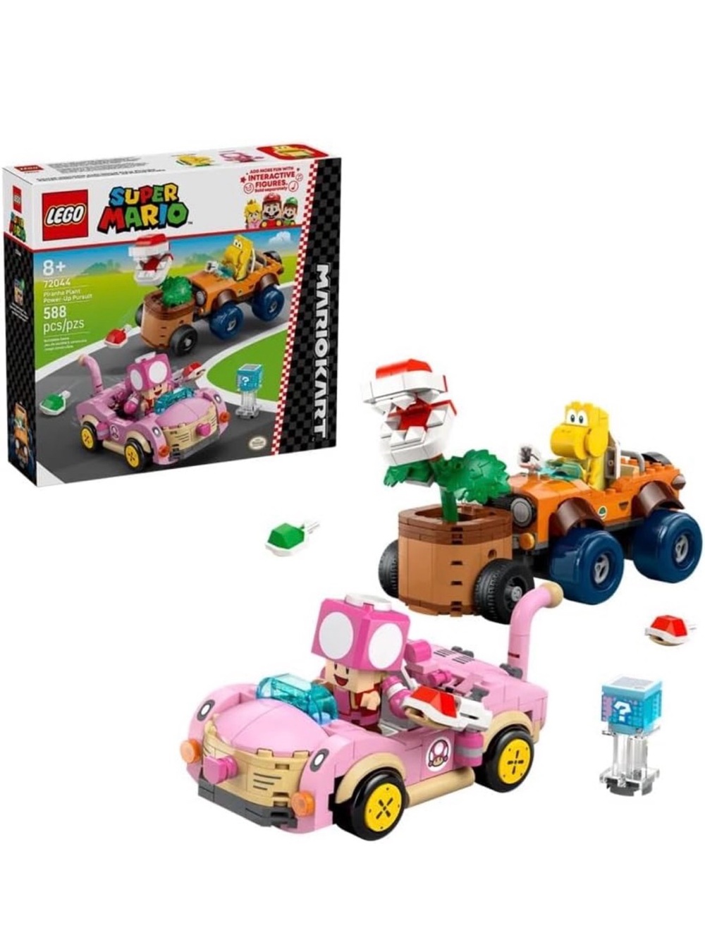 LEGO Mario Kart – Piranha Plant Power-Up Pursuit 72044 588 Pieces